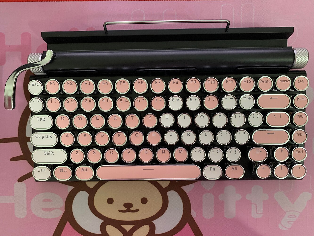 Vintage Style Typewriter Mechanical Keyboard