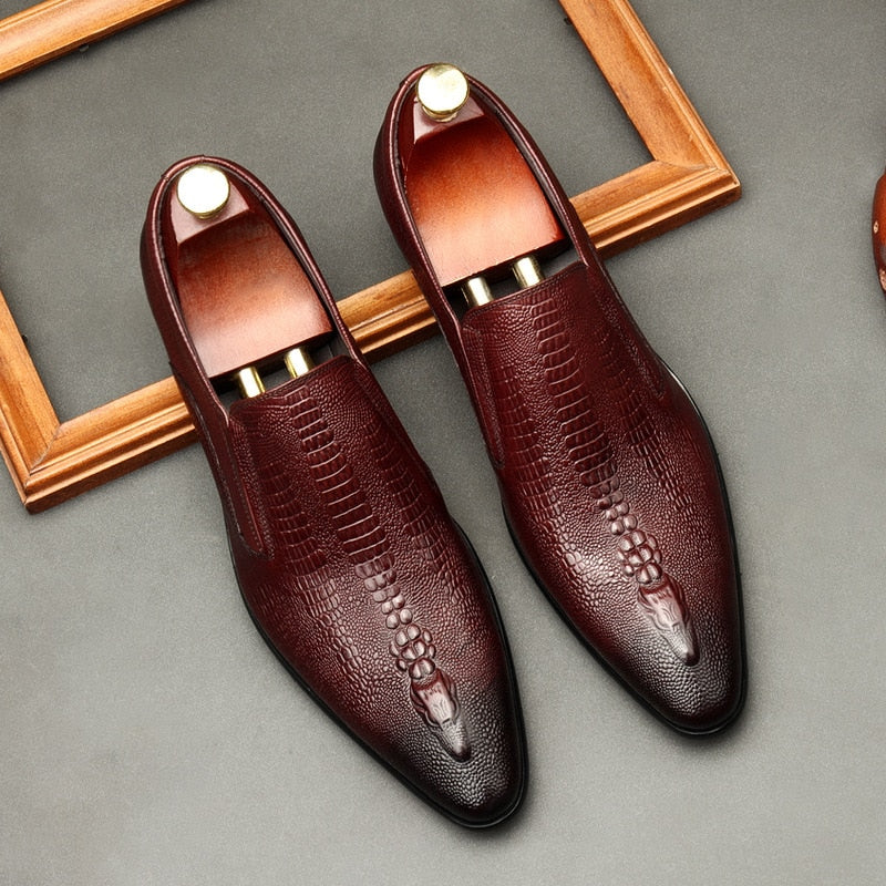 Men's Genuine Leather Dress Shoes