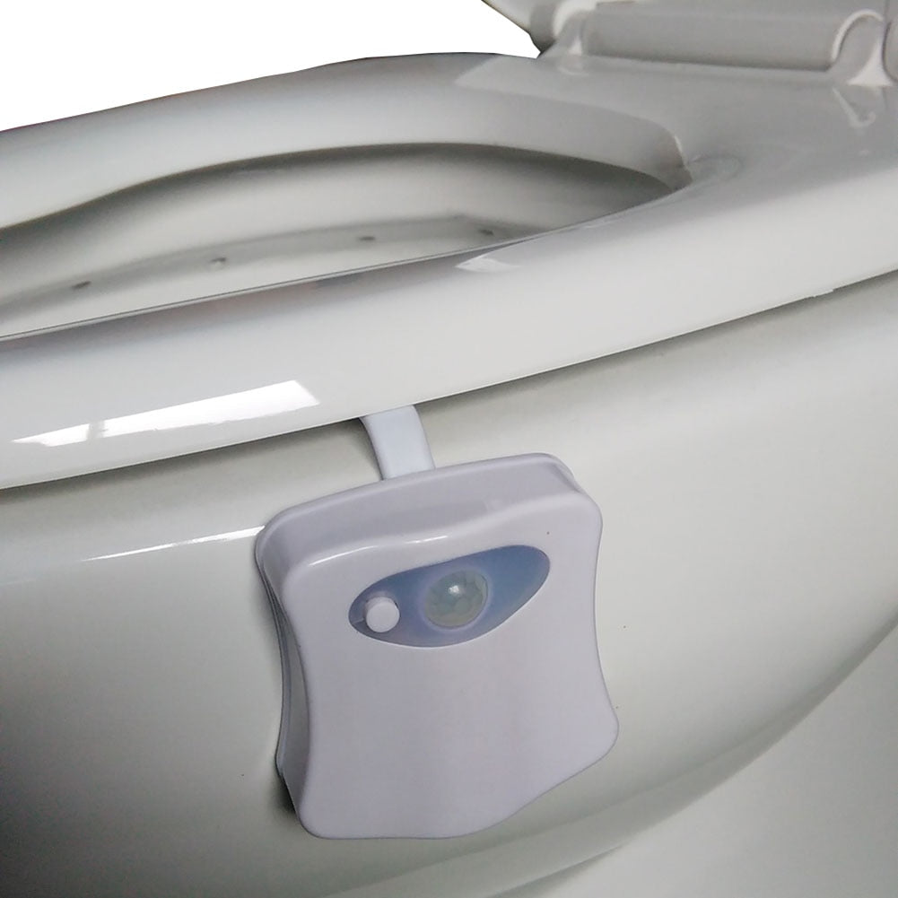 Multi Color Smart Motion Sensor Toilet Seat Light