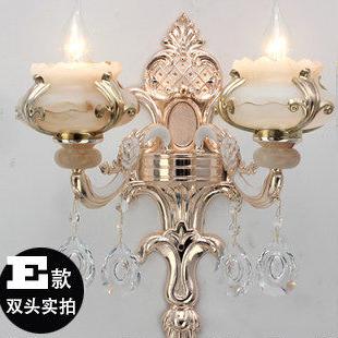 Antique Crystal Wall Lamp