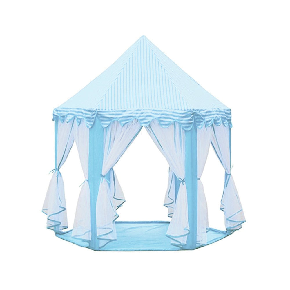 Children Playhouse Castle Indoor Tent With Lights