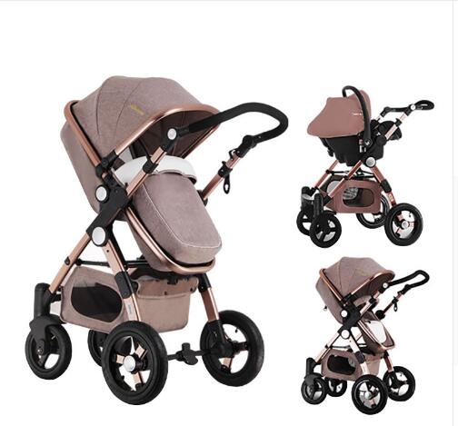 Pampered Baby Deluxe Baby Stroller