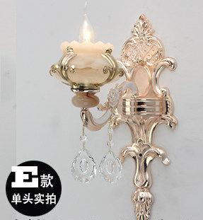 Antique Crystal Wall Lamp