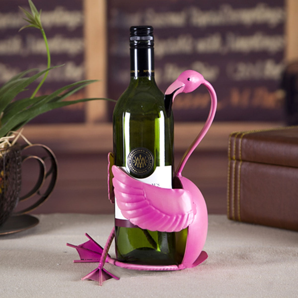 Flamingo Wine Holder