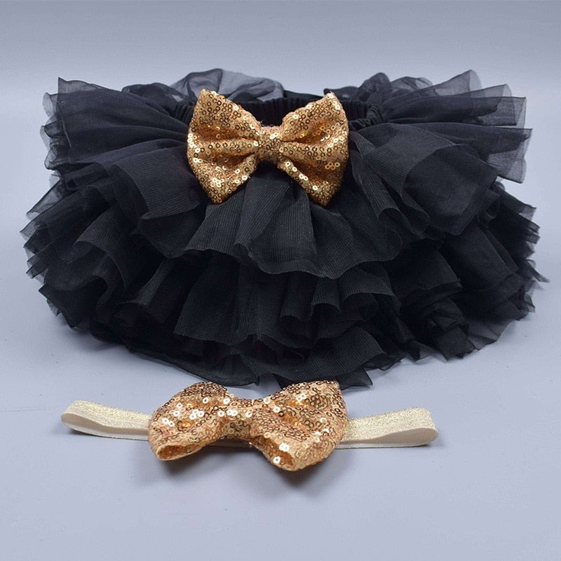 Baby Princess Picture Day Tulle Tutu & Headband Set