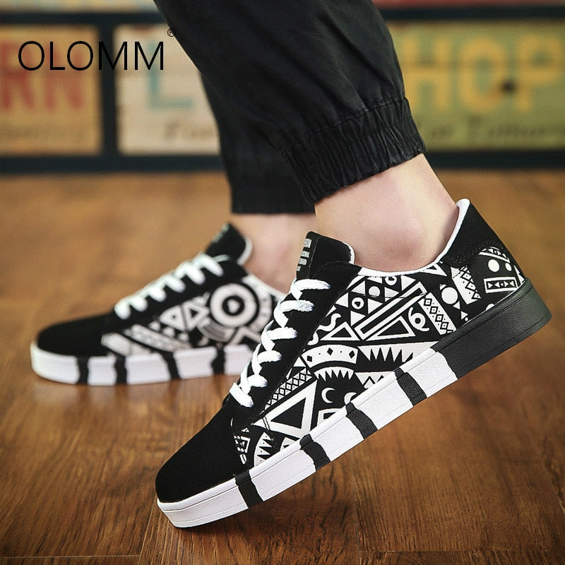 Men's Graffiti Loafer Sneakers