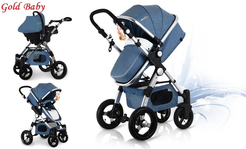 Pampered Baby Deluxe Baby Stroller