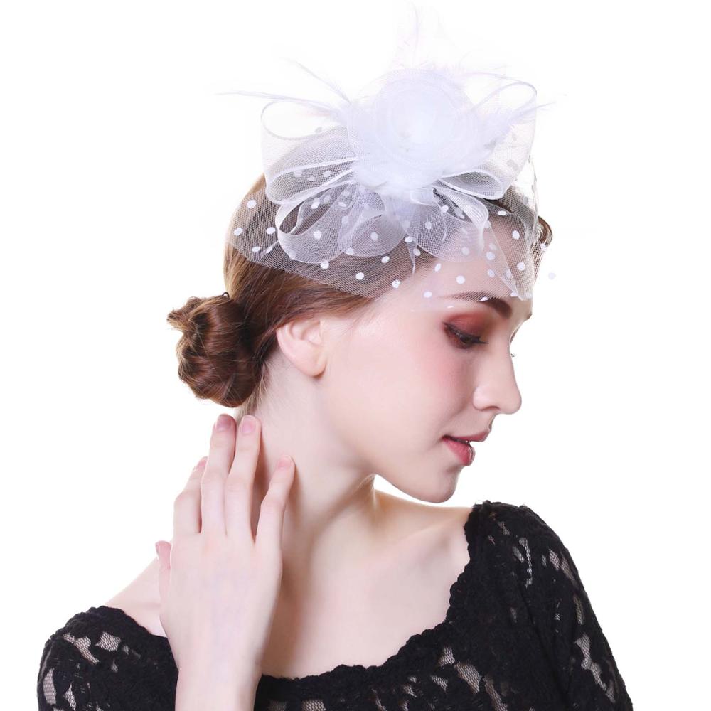 Lavish Net Fascinator Hat