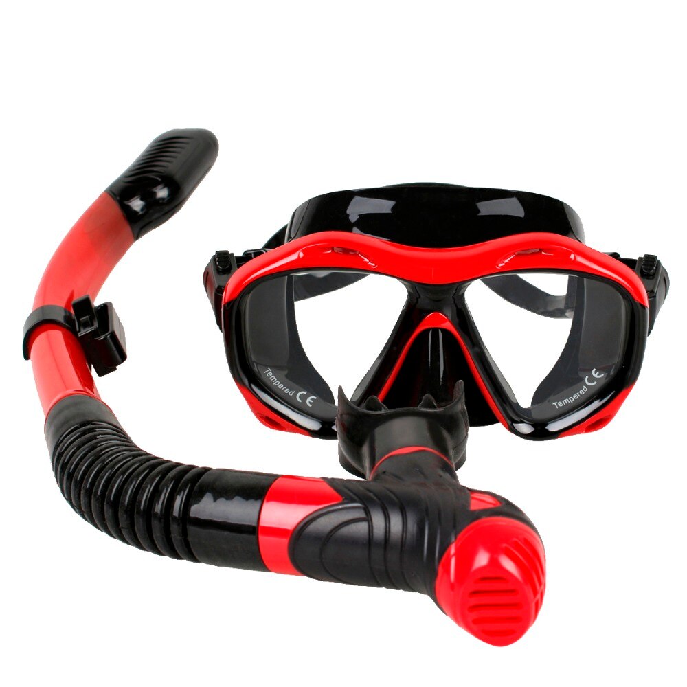 Scuba Diving Mask and Breath Tube Set