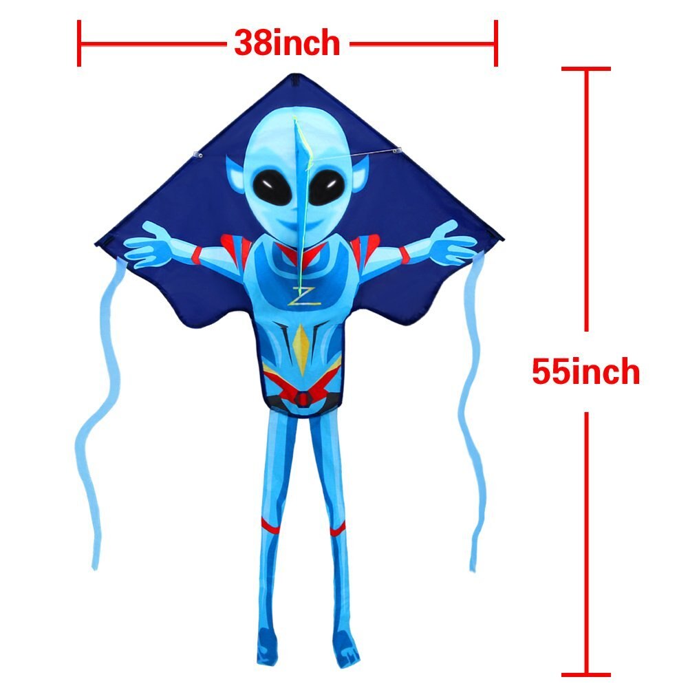 Sporty Alien Beach Kite