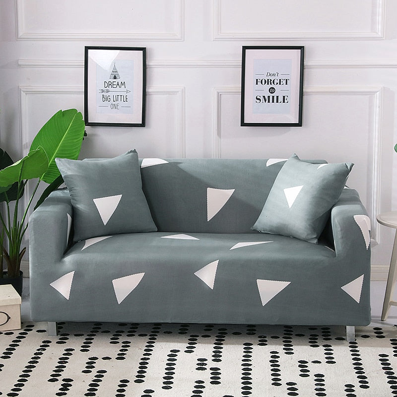 Modern Geometric Sofa Cover – Transform Your Living Room