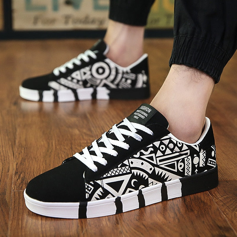 Men's Graffiti Loafer Sneakers