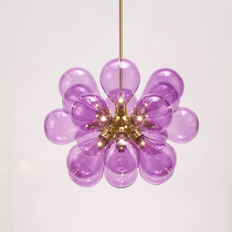 Bulb Art Suspension Light Fixture Lamp