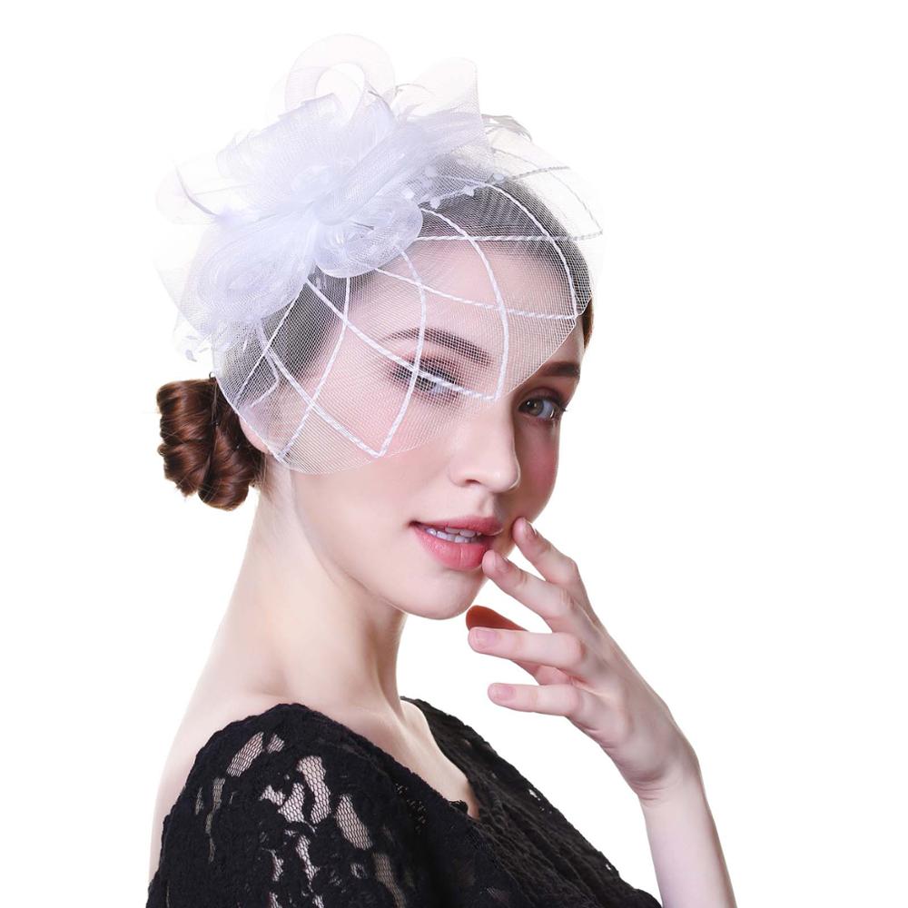 Lavish Net Fascinator Hat