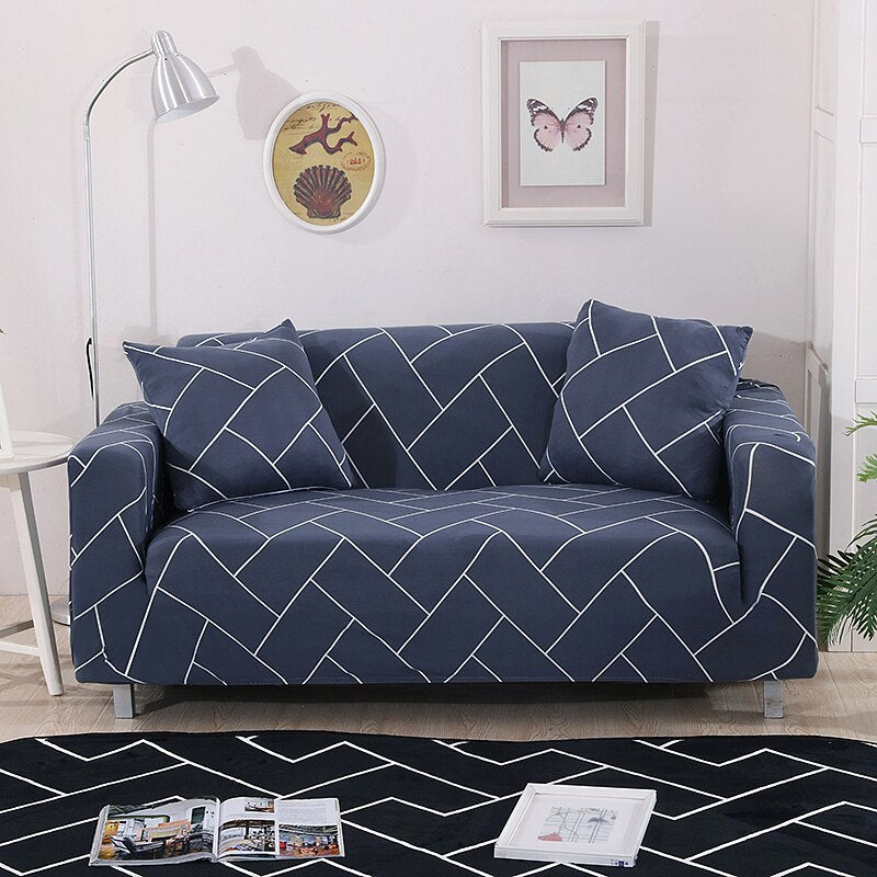 Modern Geometric Sofa Cover – Transform Your Living Room