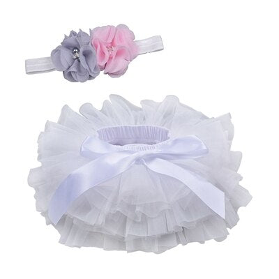 Baby Princess Picture Day Tulle Tutu & Headband Set