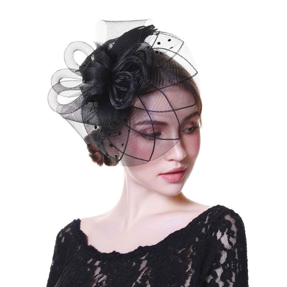 Lavish Net Fascinator Hat