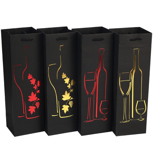 Wine Bottle Gift Bag Set of 12