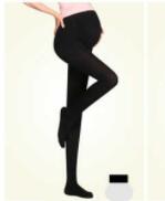 Fur-Lined Maternity Leggings