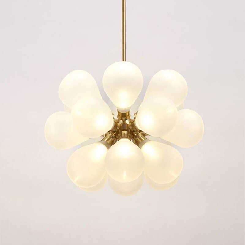 Bulb Art Suspension Light Fixture Lamp