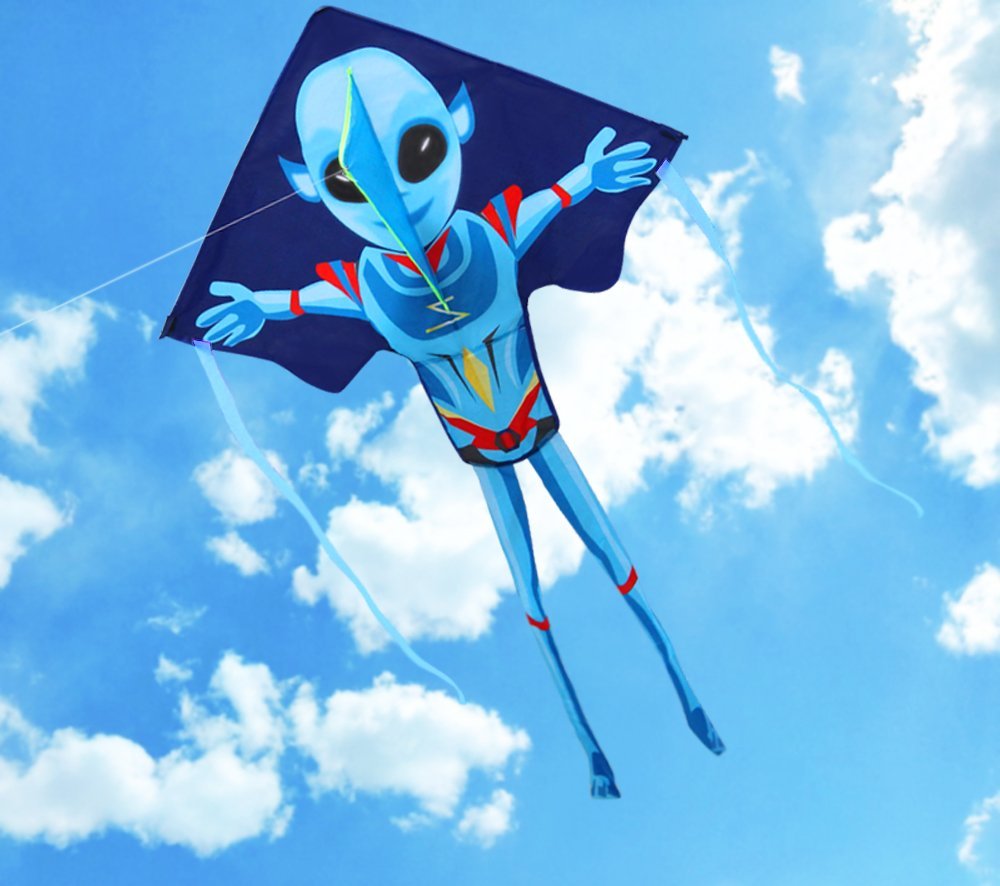 Sporty Alien Beach Kite