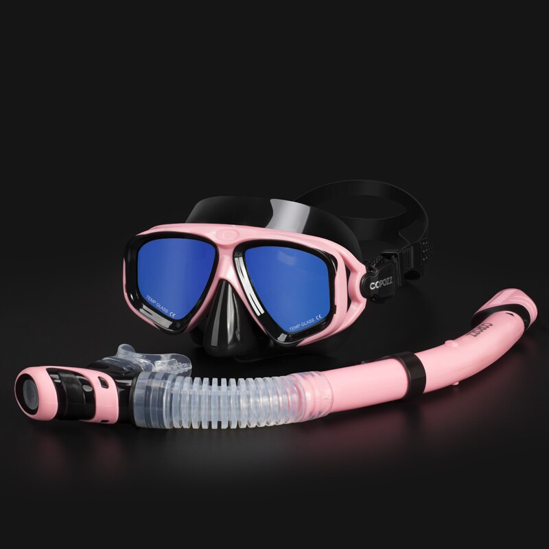 Scuba Diving Pro Mask and Tube Set