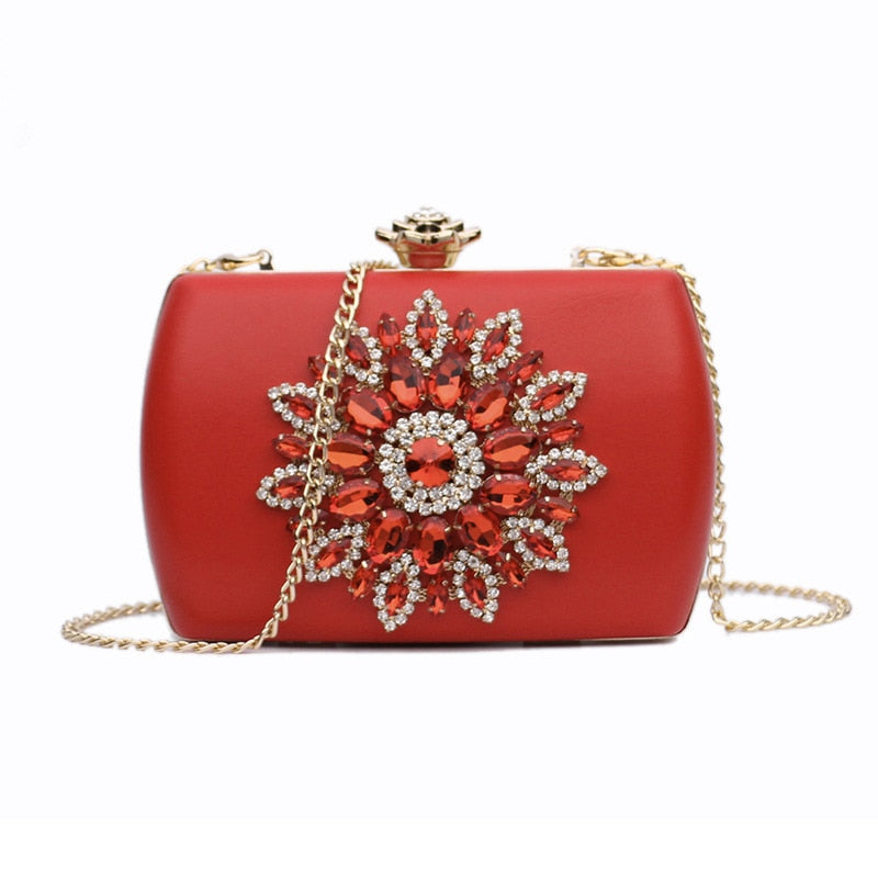 Jewel Encrusted Evening Clutch