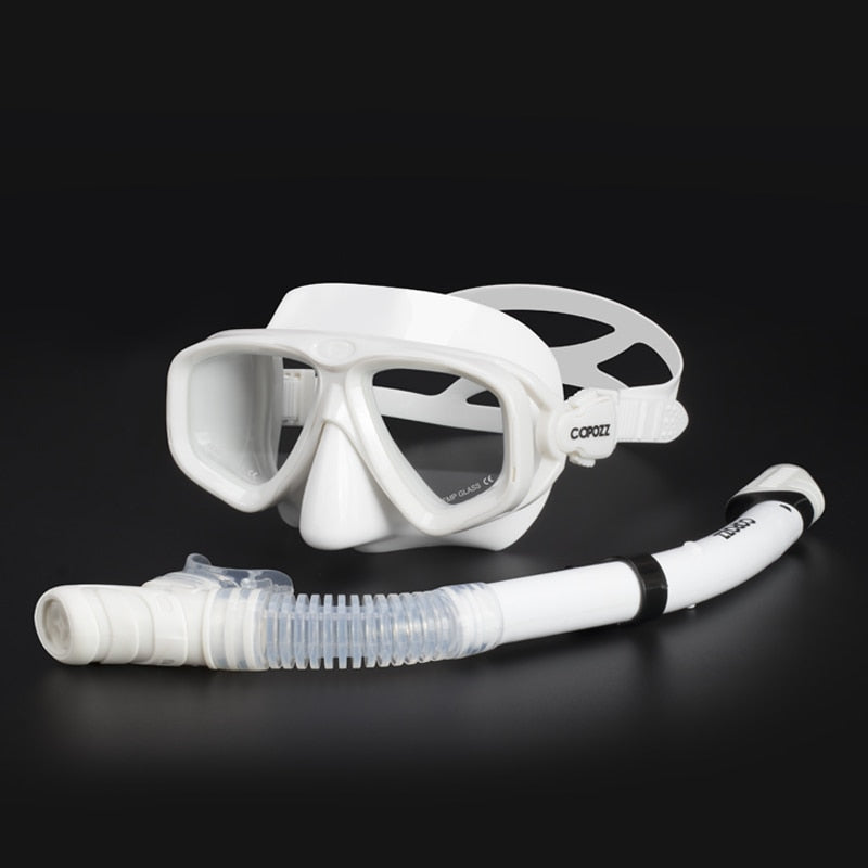 Scuba Diving Pro Mask and Tube Set