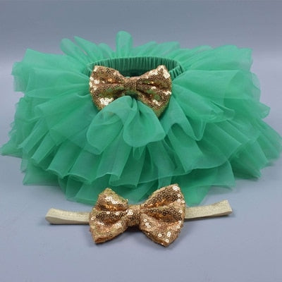 Baby Princess Picture Day Tulle Tutu & Headband Set