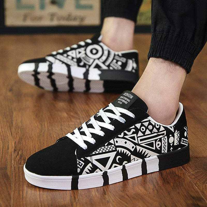 Men's Graffiti Loafer Sneakers