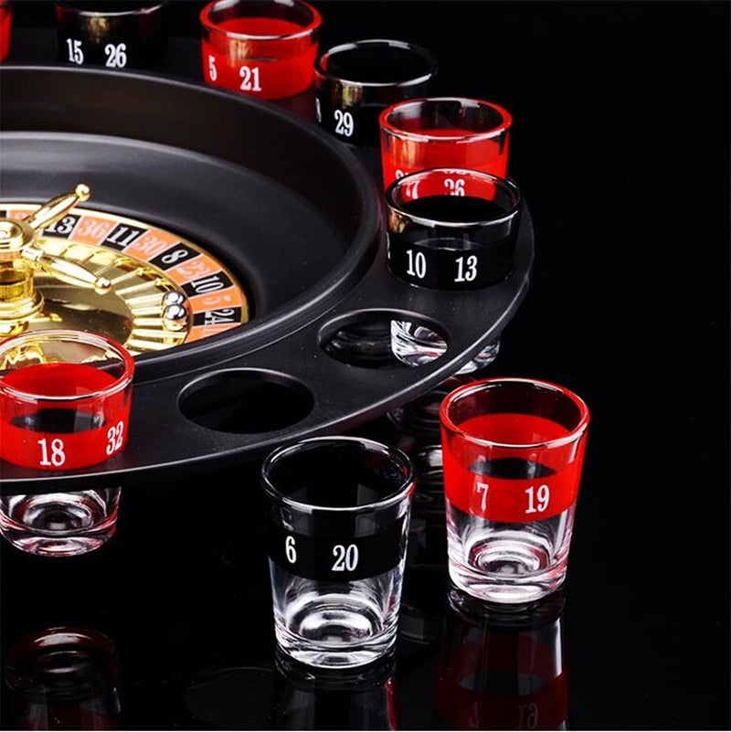 16 Shots Turntable Game Set