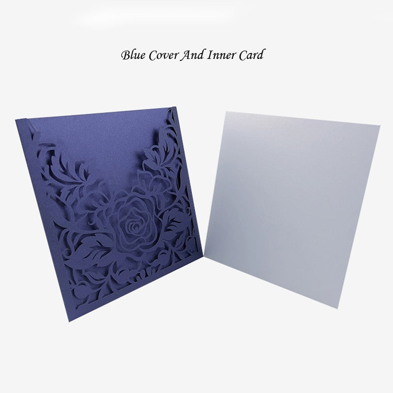 Laser Cut Party & Wedding Invitation Set