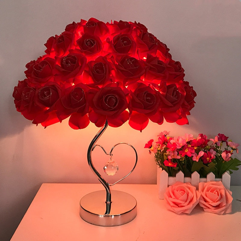 Rose Bush LED Lamp