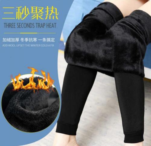 Fur-Lined Maternity Leggings