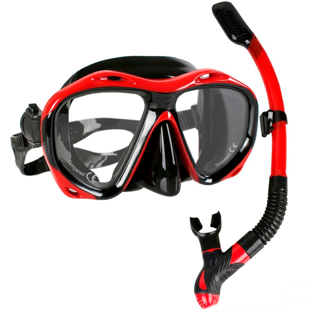 Scuba Diving Mask and Breath Tube Set