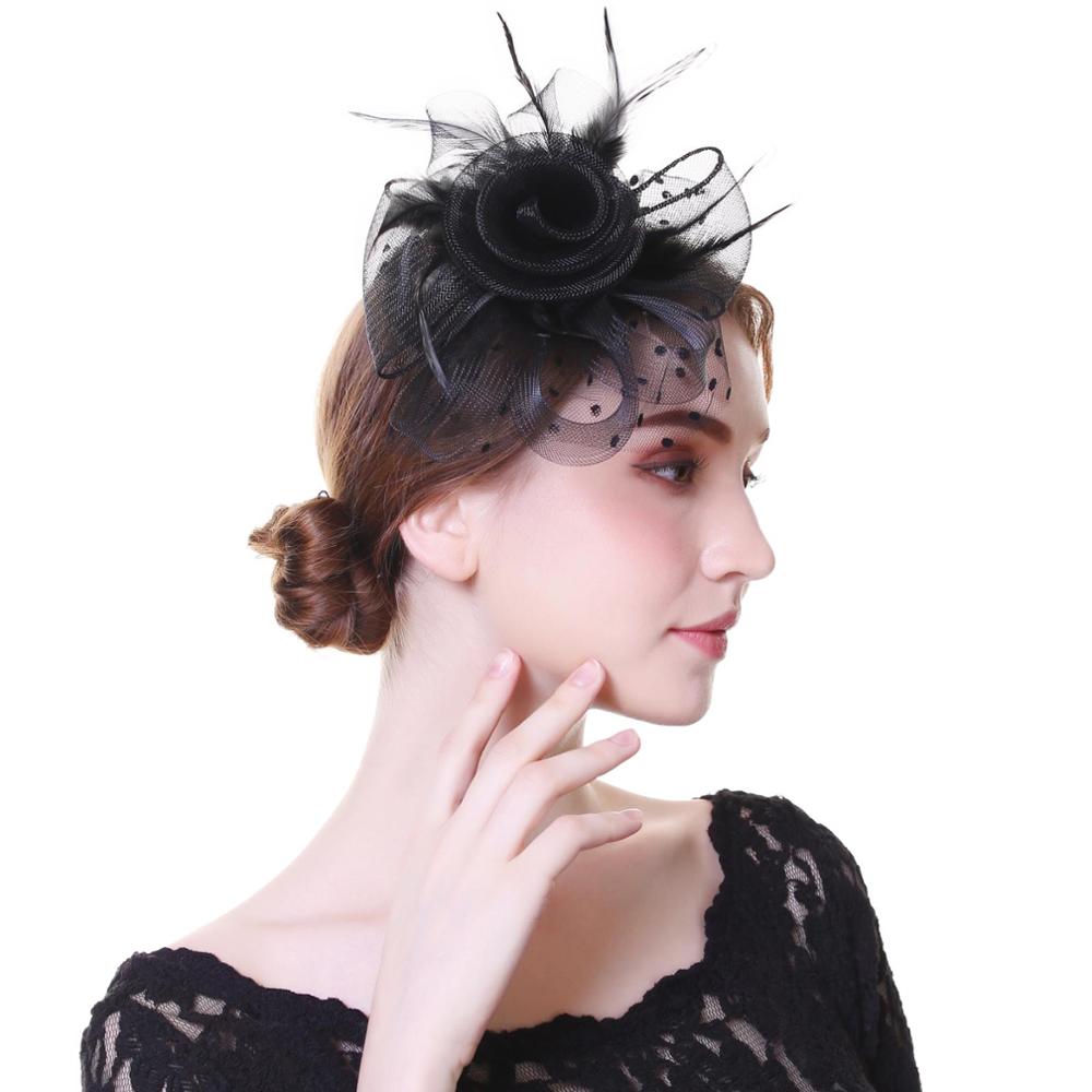 Lavish Net Fascinator Hat