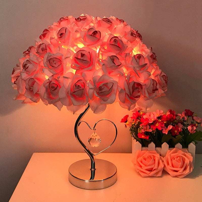 Rose Bush LED Lamp