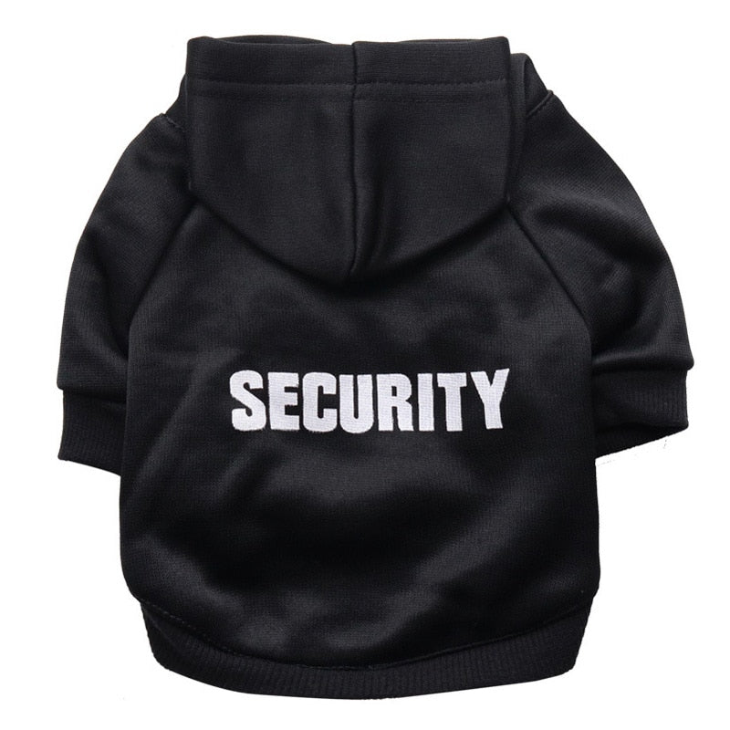 Cute Security Guard Dog Sweater