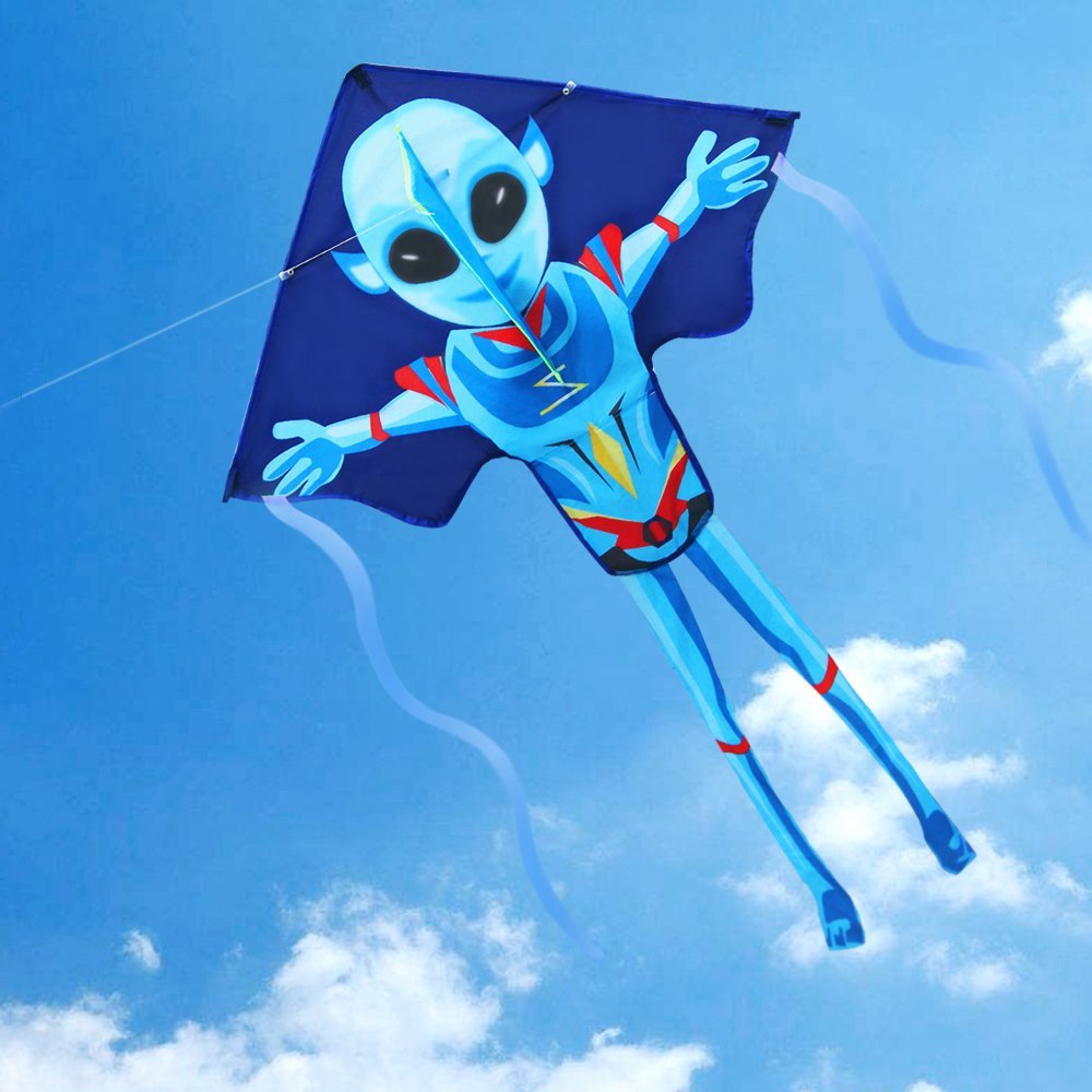 Sporty Alien Beach Kite