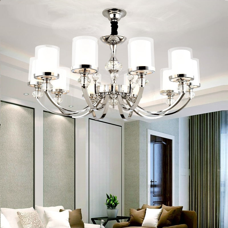 Lavish Décor Crystal Chandelier