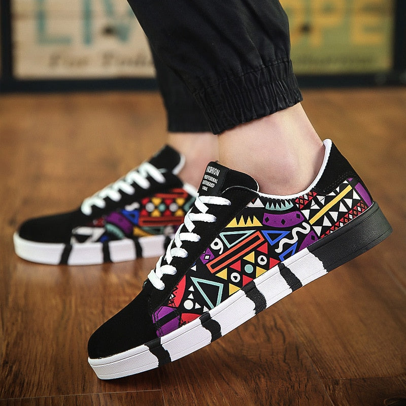 Men's Graffiti Loafer Sneakers