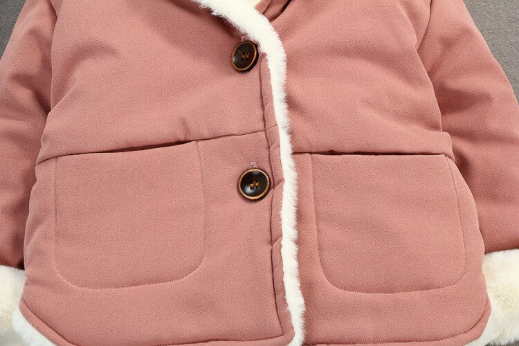 Baby & Toddler Warm Fleece Parka Jacket