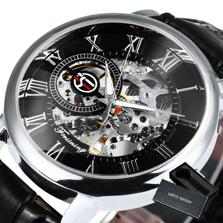 Men's 3D Hollow Engraved Deluxe Time Piece