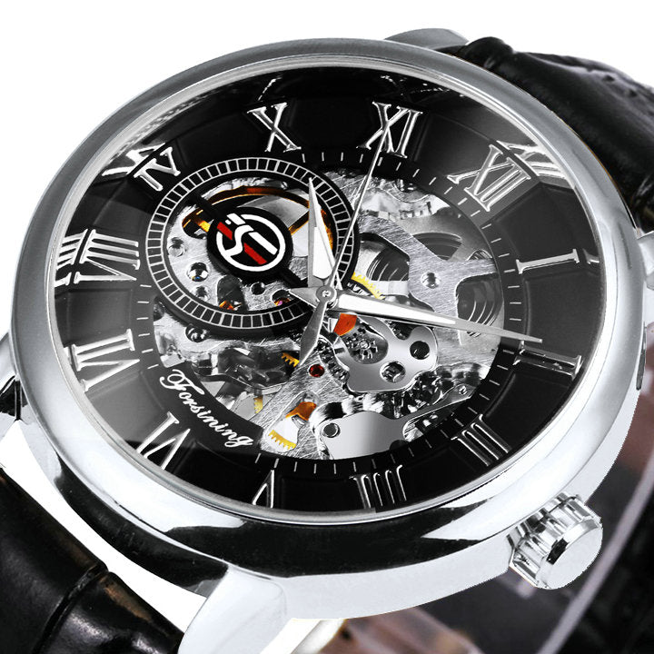 Men's 3D Hollow Engraved Deluxe Time Piece