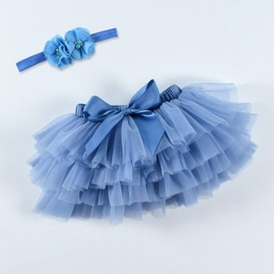 Baby Princess Picture Day Tulle Tutu & Headband Set