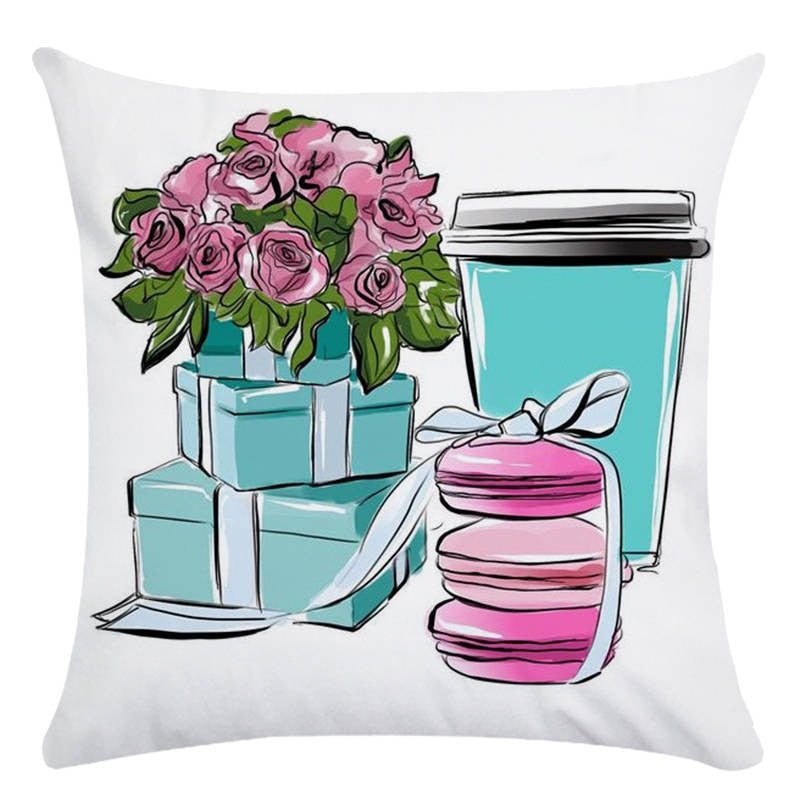 Fragrant Florals: Perfume & Bloom Pillow Case Collection