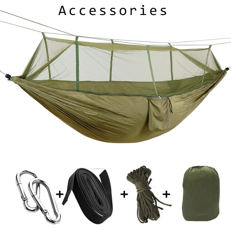 Outdoors Camping Hammock With Net Cover