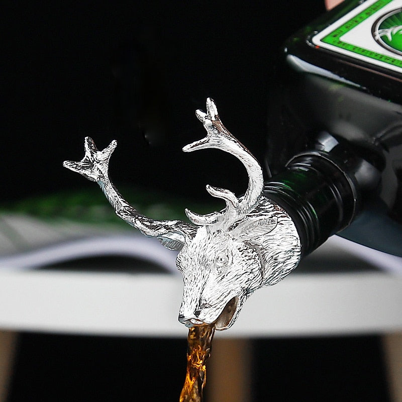 Animal Head Wine Bottle Stopper