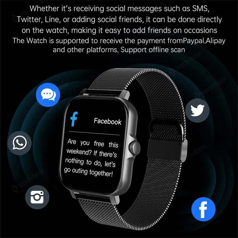 Unisex Bluetooth Smart Watch