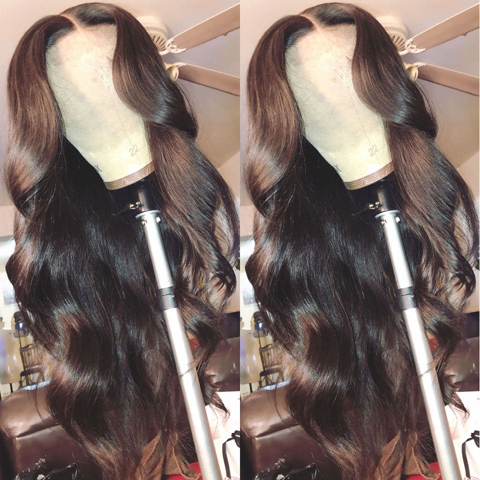 32 Inch Invisible Lace Brazilian Body Wave Wig